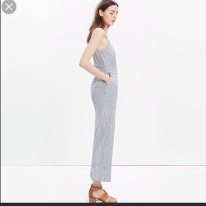 Madewell Muralist Striped Jumpsuit